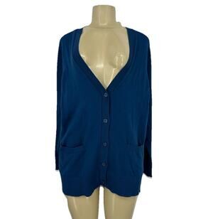 Torrid Plus Size 2X Women Everyday Soft V-Neck Pocket Cardigan Sweater J17